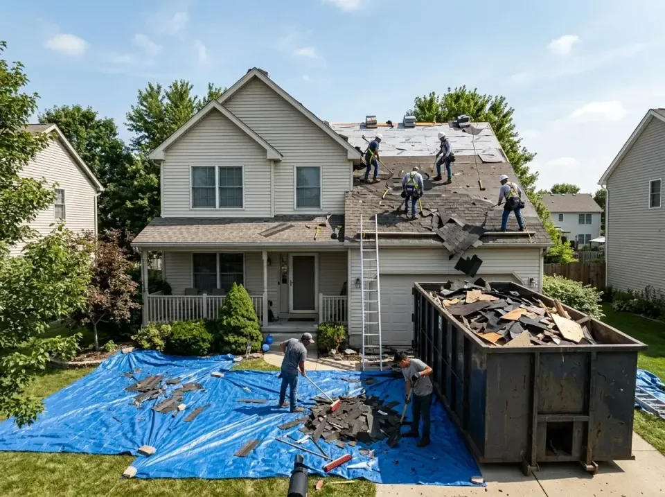 roof-replacement-debris-remova-004 — frequently asked questions, Cheapest Dumpster Rentals in Breese, IL
